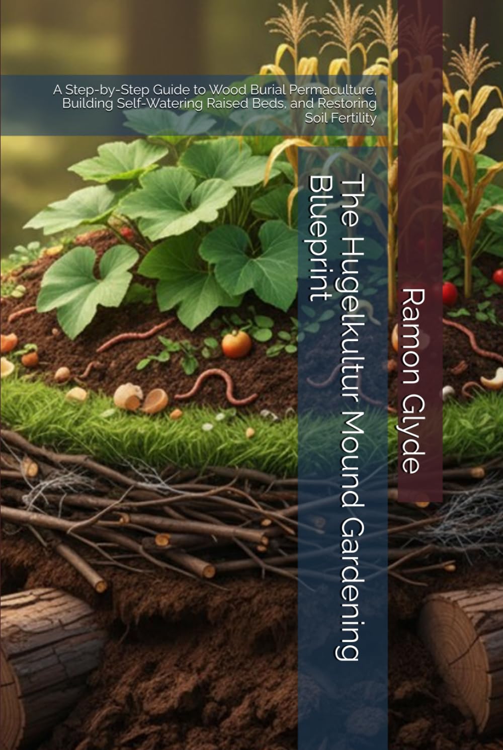 The Hugelkultur Mound Gardening Blueprint: A Step-by-Step Guide to Wood Burial Permaculture, Building Self-Watering Raised Beds, and Restoring Soil Fertility