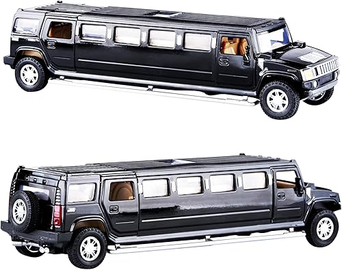 Miniatura 6 de ARCADORA 132 aleación tire hacia atrás vehículos de juguete de metal fundido a troquel con luz de sonido extendido 6 puertas abiertas para regalo de