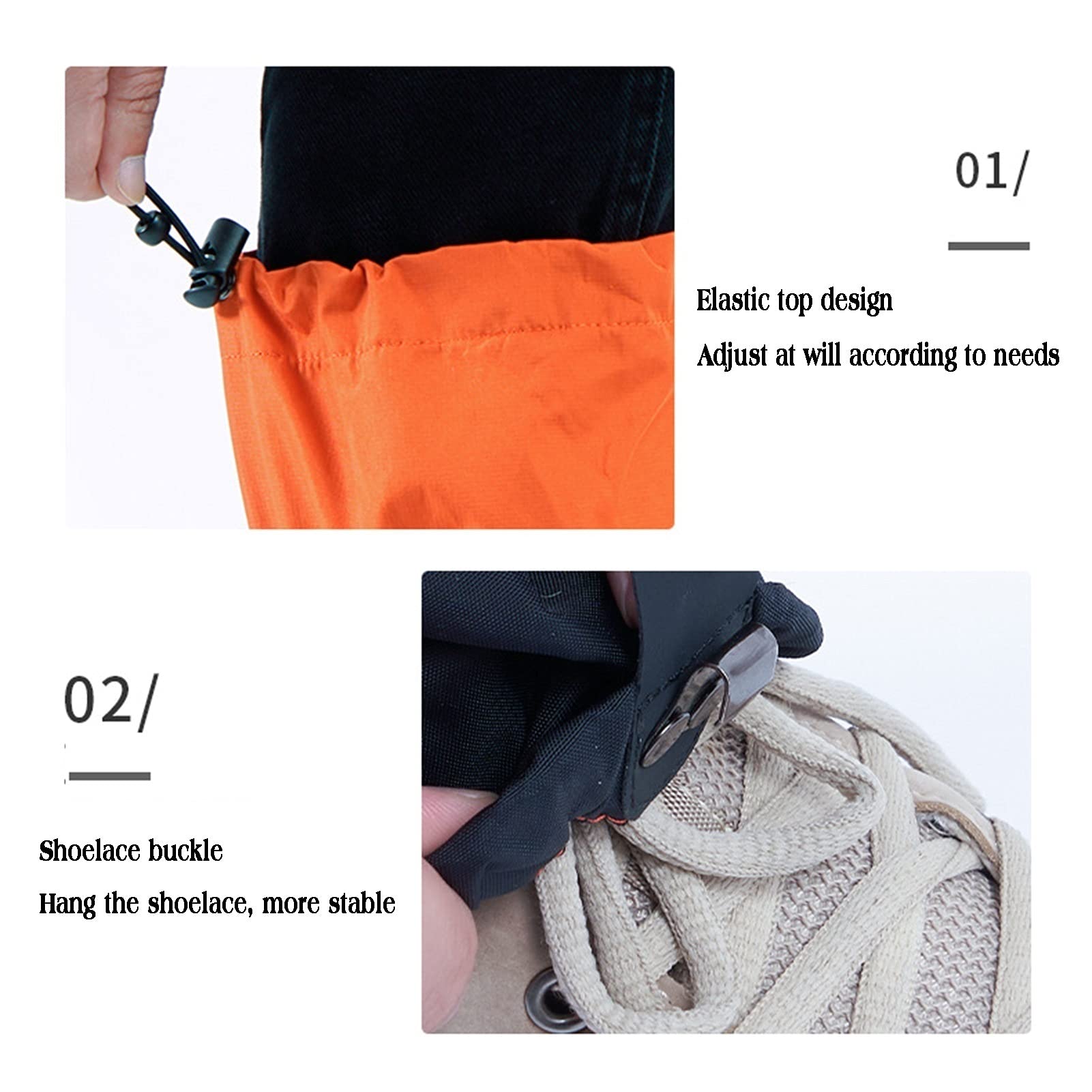 Beenbeschermers voor wandelen, buiten Sneeuwzand Waterdichte laarzen Cover Legging Slobkousen Verstelbare maat Slangenbeetbescherming Onderbenen Geschikt voor mannen en vrouwen Wandelen(zwart Beenbeschermers voor wandelen, buiten Sneeuwzand Waterdichte laarzen Cover Legging Slobkousen Verstelbare maat Slangenbeetbescherming Onderbenen Geschikt voor mannen en vrouwen Wandelen(zwart