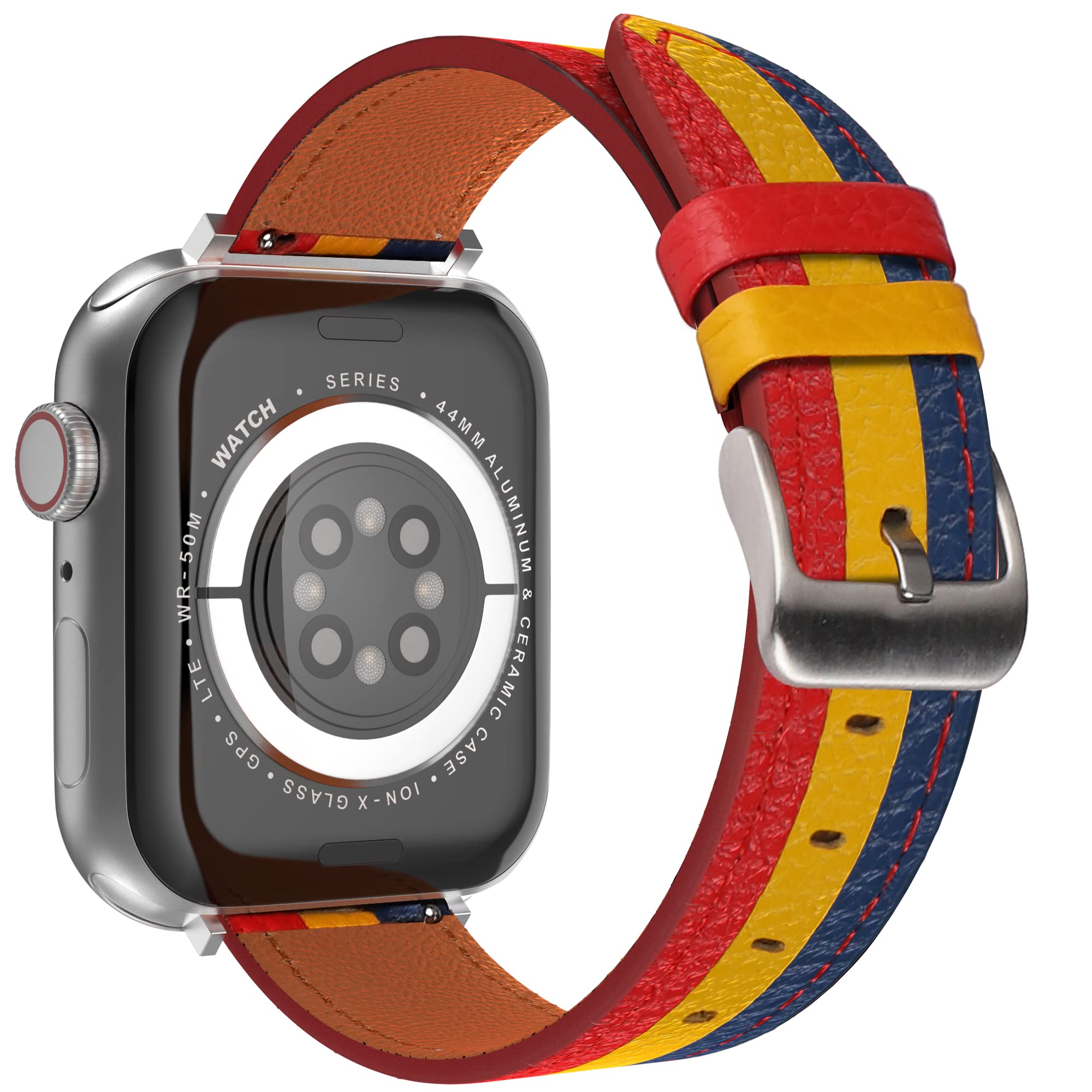 Vaks Compatible With Apple Watch Ultra Leather Band 38mm 40mm