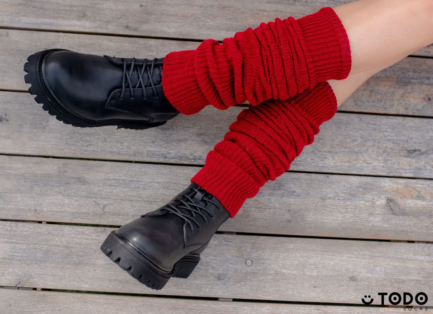 TODO Warm Calentadores de piernas para mujeres con lana - suave, flexible. Calentadores de piernas para el invierno cuando hace frío.