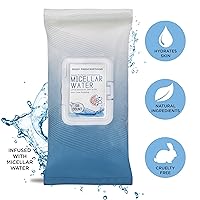 Vista 30 de Body Prescription Makeup Cleansing Wipes - Gentle and Effective Face Wipes, 50 Count (Pack of 1), Tea-Tree