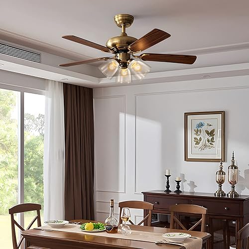 Miniatura 6 de Paquete de 4 fundas de repuesto para ventiladores de techo, pantallas de vidrio transparente con forma de campana, ajuste de 1.65 pulgadas de altura