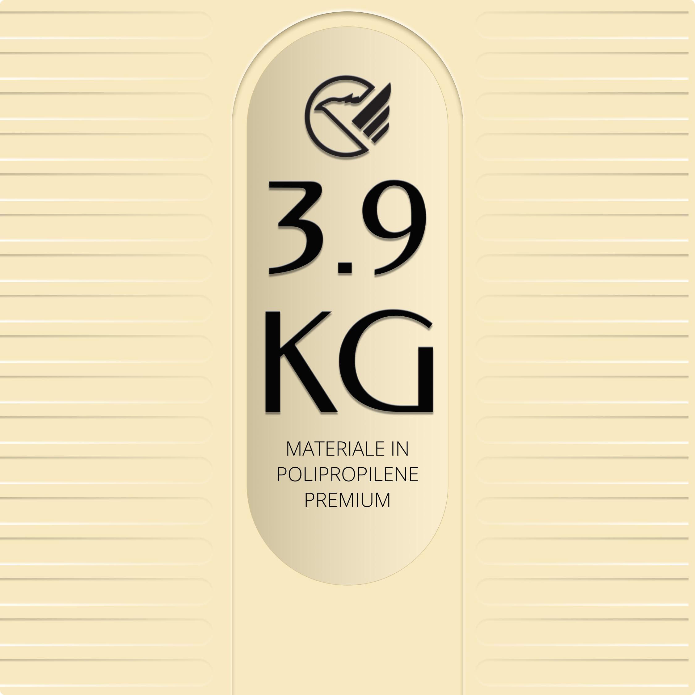 Eminent Finno Valigia Grande 23 kg da Stiva, Trolley XL 158 cm Leggero | Valigia grande XXL rigida, 3,9 kg, 110L, 158 cm per 23 kg da stiva, espandibile 77x51x30/34, polipropilene, Nero