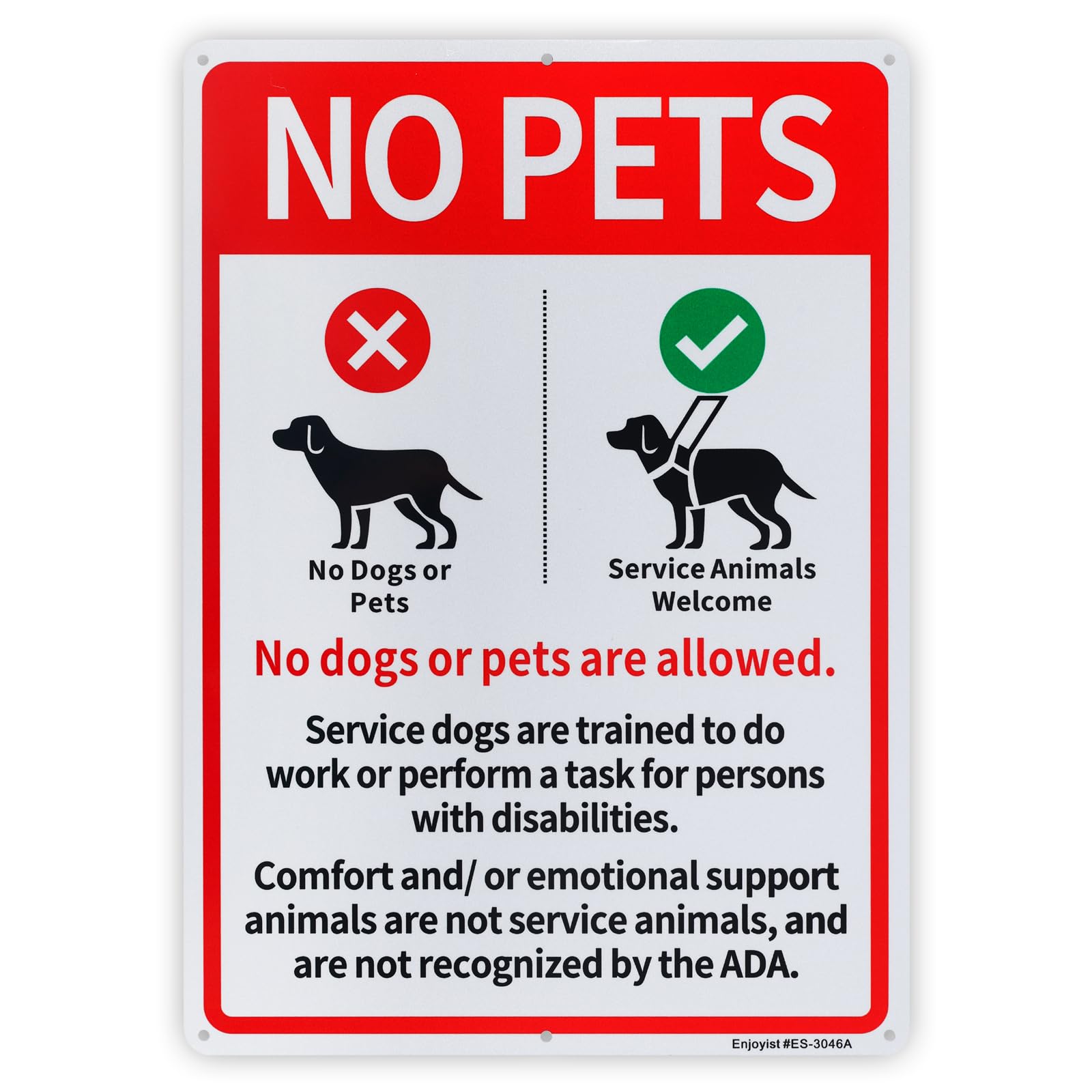 No Pets No Dogs Or Pets Allowed Comfort Emotional Support