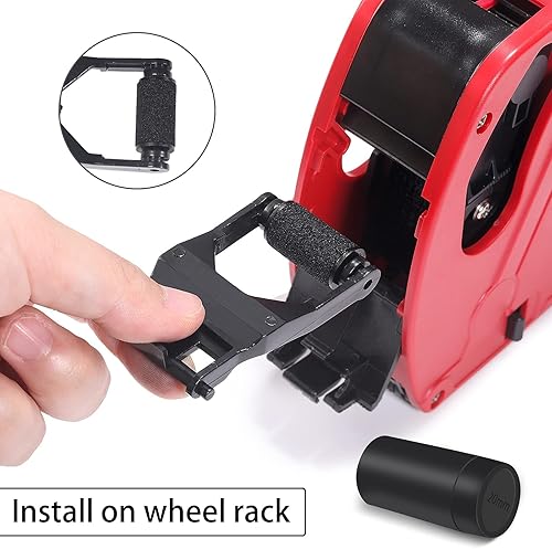 Miniatura 8 de Pistola de etiquetas de precio MX5500, 2 paquetes de pistolas de precios con 10,000 calcomanías de etiquetas y 6 rodillos de tinta adicionales, kit