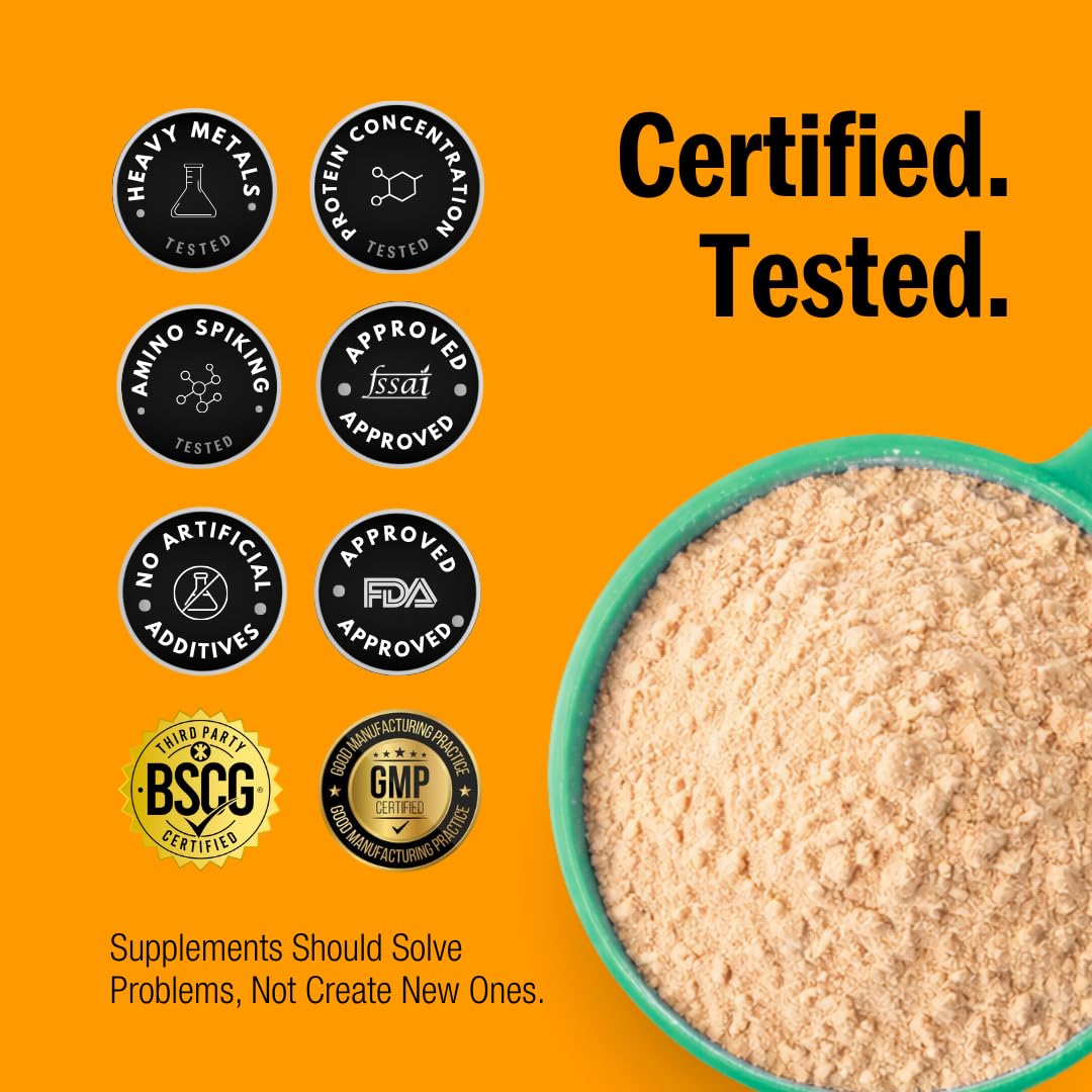 The Func. Lab Plant Protein for Men and Women – Coffee Flavour | 1 kg | 27g Protein per Scoop | Pea and Rice Blend | Vegan, Sugar‑Free | Gut Friendly, Vegetarian — Amazon image 6