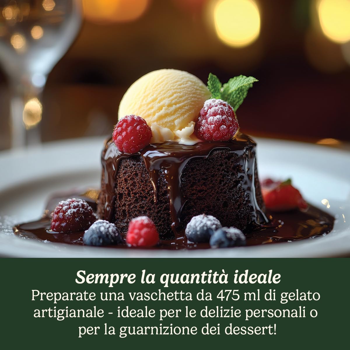 Cuisinart Solo Scoops Gelatiera | Macchina per Gelato Fatta in Casa in 25 minuti | Sorbettiera | Macchina per Yogurt Gelato| Compatto, salvaspazio | Vaschetta di pre-congelamento 475ml (Nuovo)