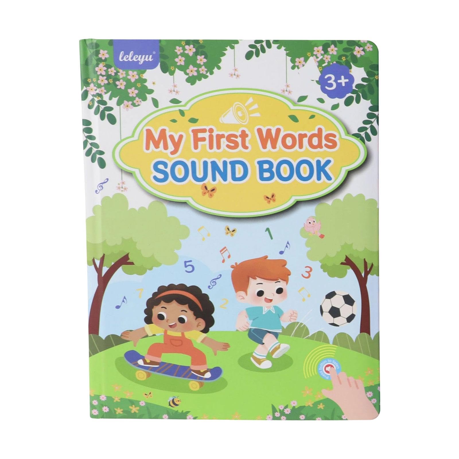Gralara Libro Interactivo de Aprendizaje de Inglés para Niños con Audio Temáticos Construcción de Vocabulario y Papel Firme Adecuado para
