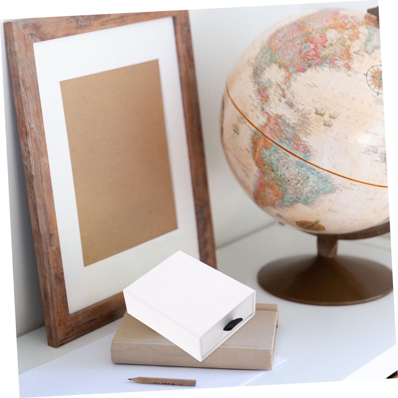 20 Stück-pack Schmuckaufbewahrungsbox aus Weißem Papier mit Schubladendesign Einfachem Stil zur Organisation und Präsentation von Schmuck und Geschenken