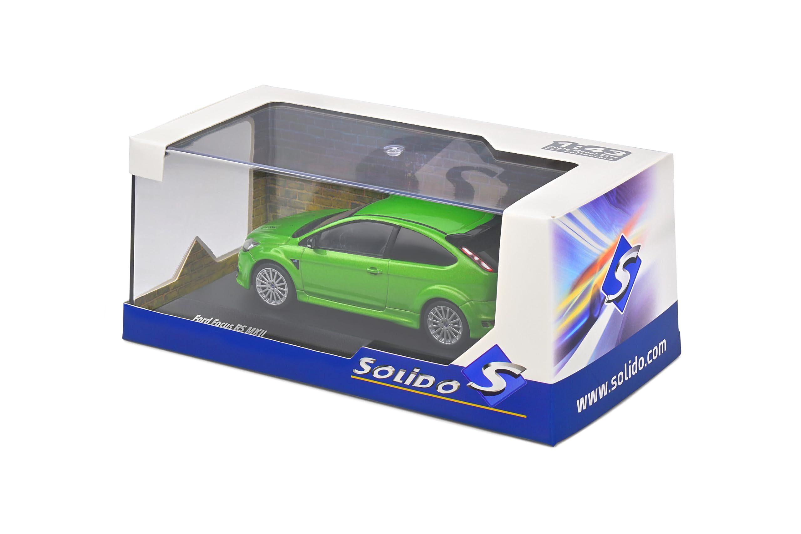SOLIDO 1:43 Ford Focus MKII RS Ultimate Green 2010