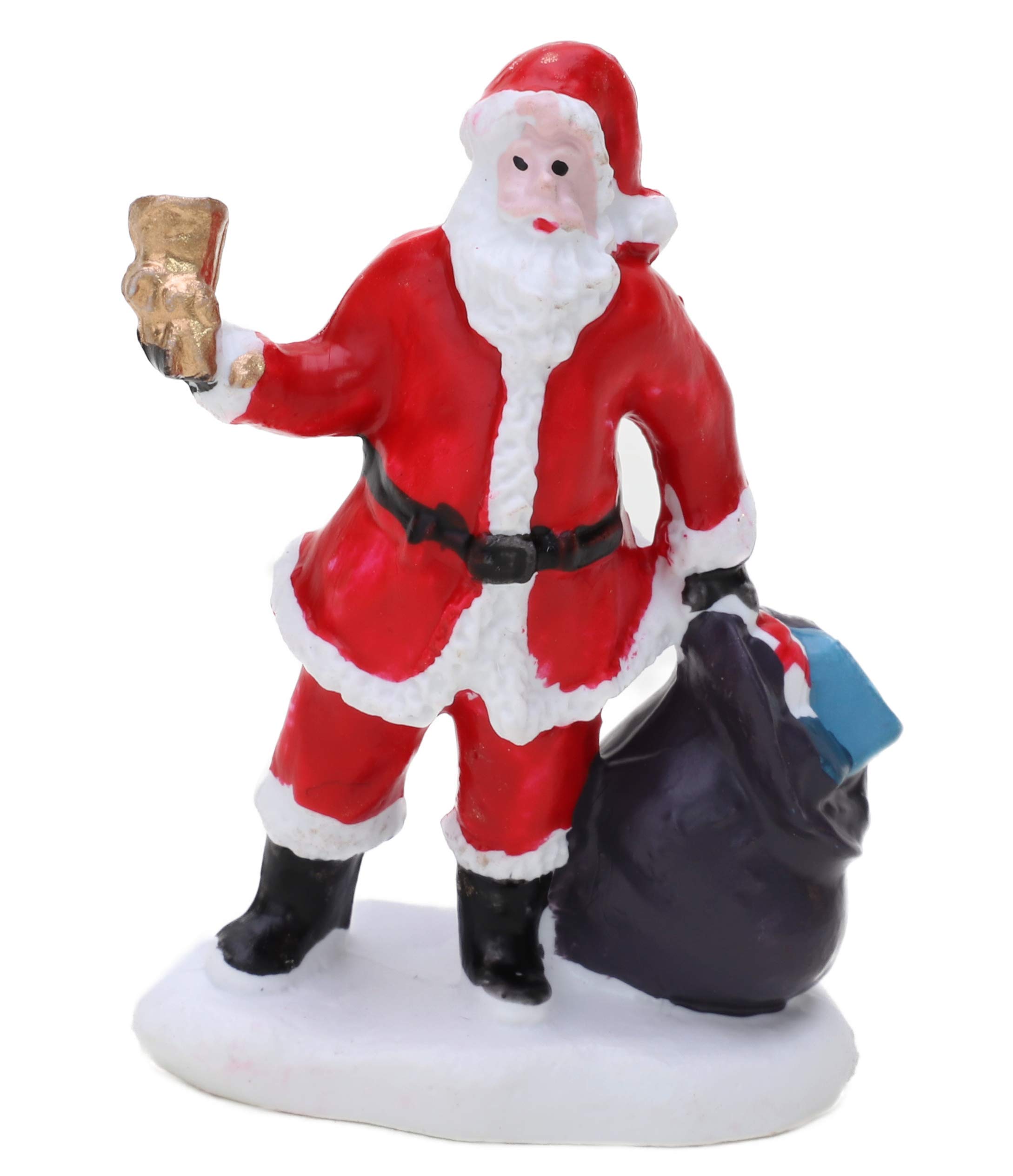 Toyland Santa Toyland® Mini Resin Christmas Collectible Ornament - Village Scene Accessories - Xmas Figures ( 1.5 X 2.25 Inch).