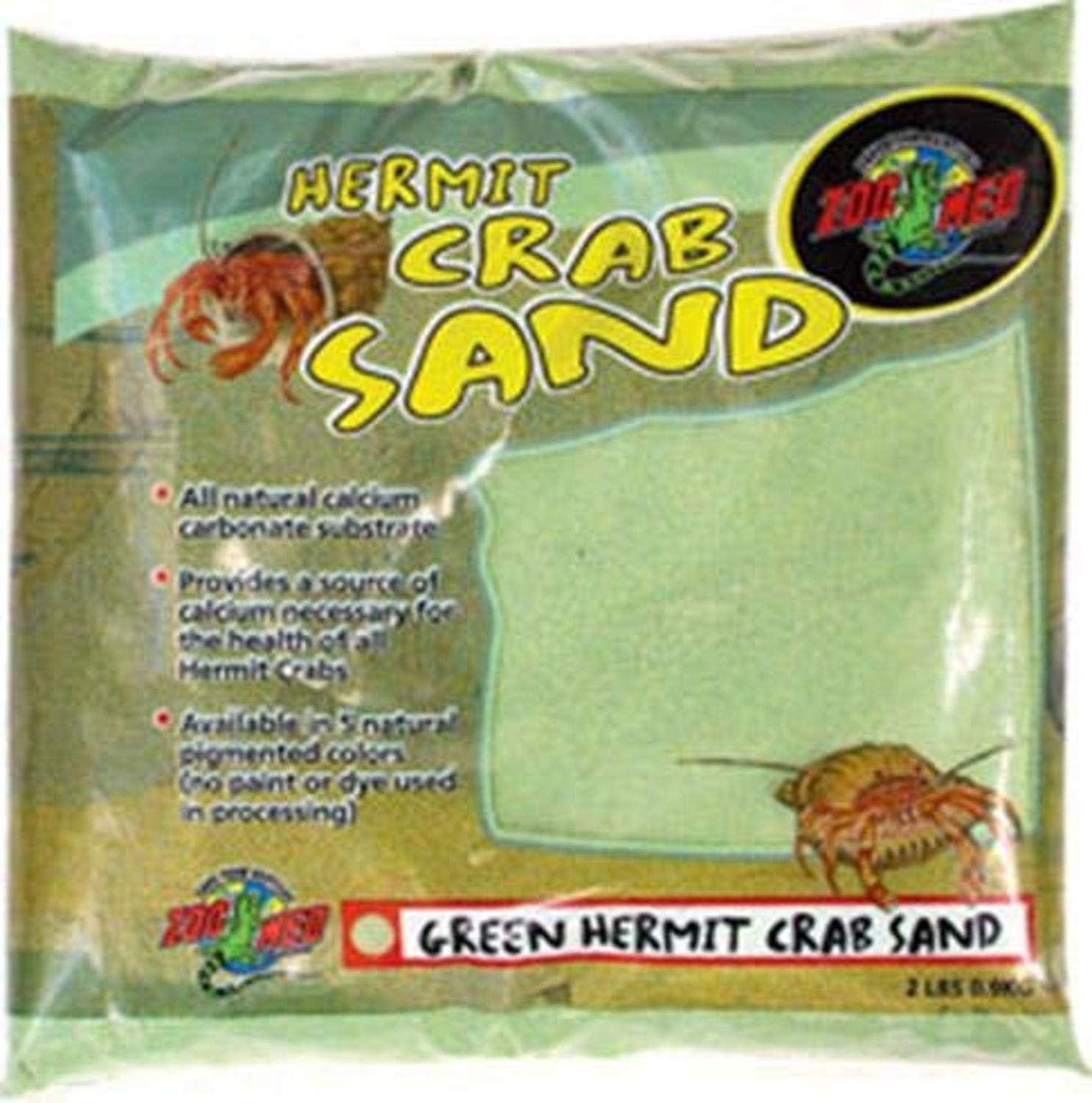 Zoo Med24982 Hermit Crab, 2 lb, Sand Green