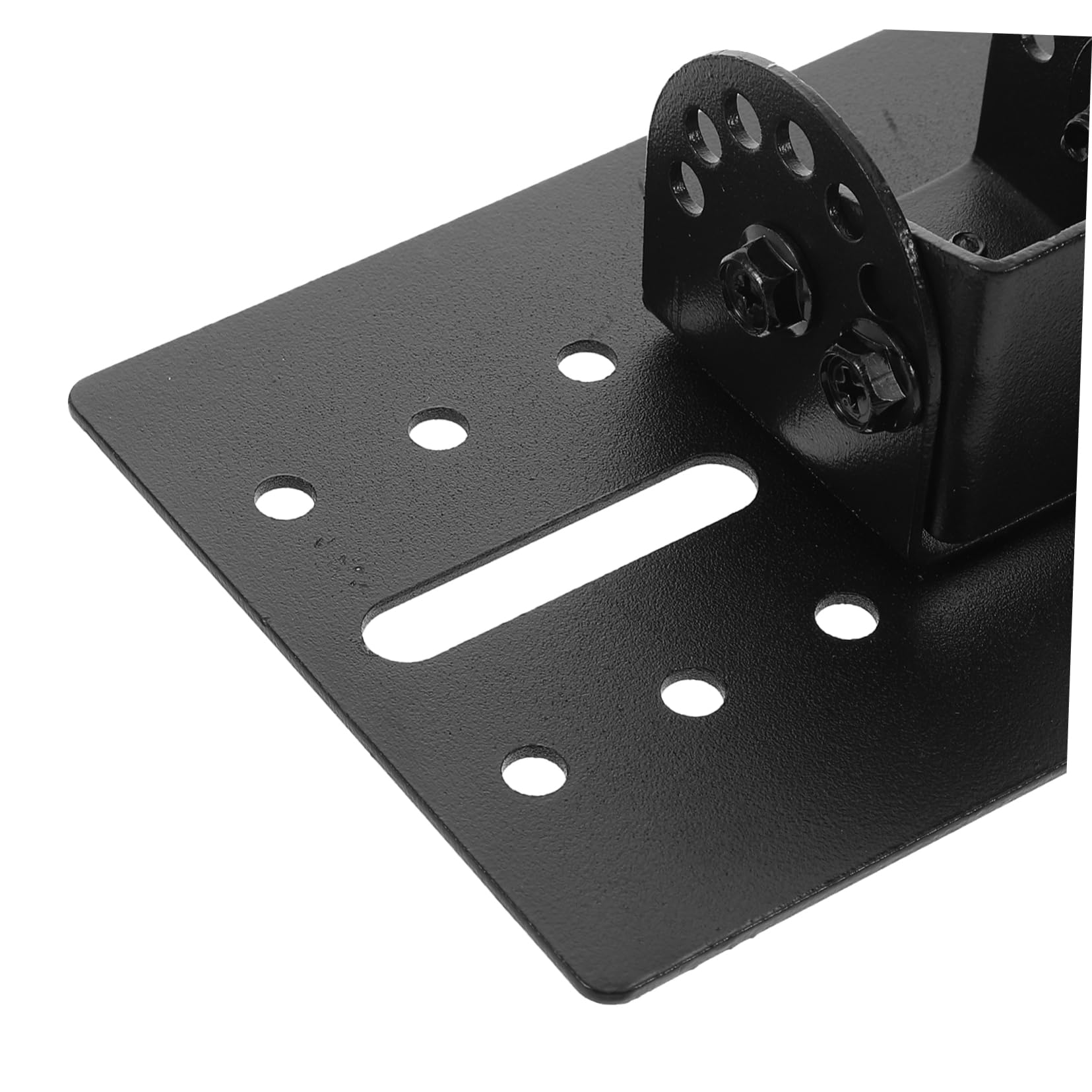 Soporte de Pared para Altavoces Negro de Metal, Montaje Robusto