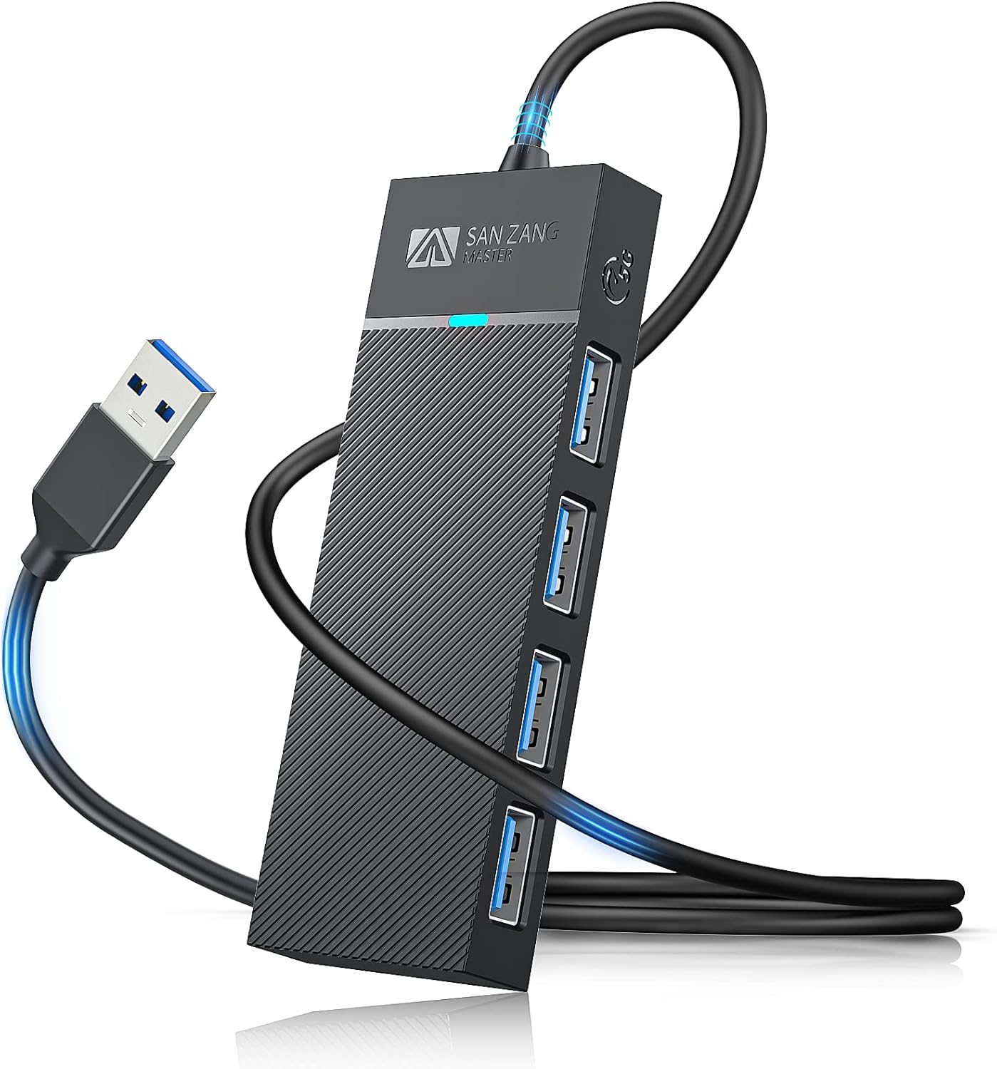 4 Port USB 3.0 Hub,UltraSlim USB Hub,USB Splitter,USB
