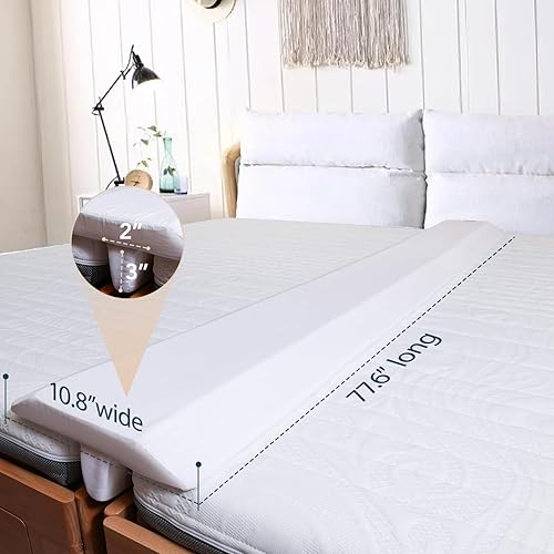 Miniatura 6 de Kit de convertidor de cama de tamaño individual a King  Relleno de colchón dividido de tamaño individual XL a King para cama ajustable, conector de