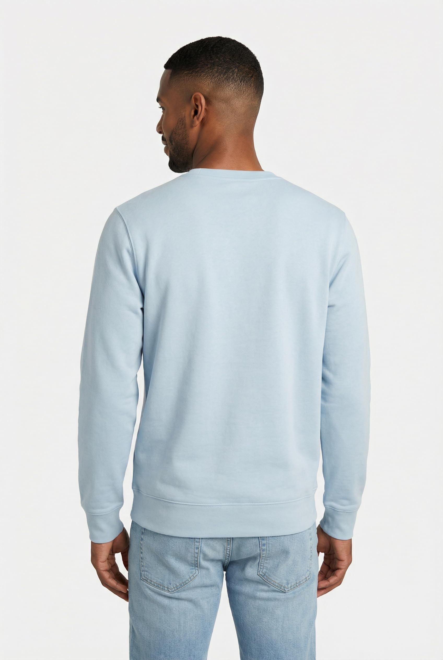 Levi's The Original HM Crew koszulka dresowa, niebieska Chambray, rozmiar L męski