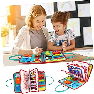 CORHAD Placa De Aprendizagem Infantil Placa Ocupada Educacional Placas Ocupadas Placa Ocupada Montessori Criança Placa Ocupada Livro Bebê Placa Ocupada Placa De Feltro Ocupada Placa