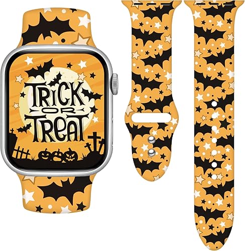 Vieeki Holiday - Correa de reloj compatible con Apple Watch Band de 1.496 in, 1.575 in, 1.614 in, 1.654 in, 1.732 in, 1.772 in, para mujeres y