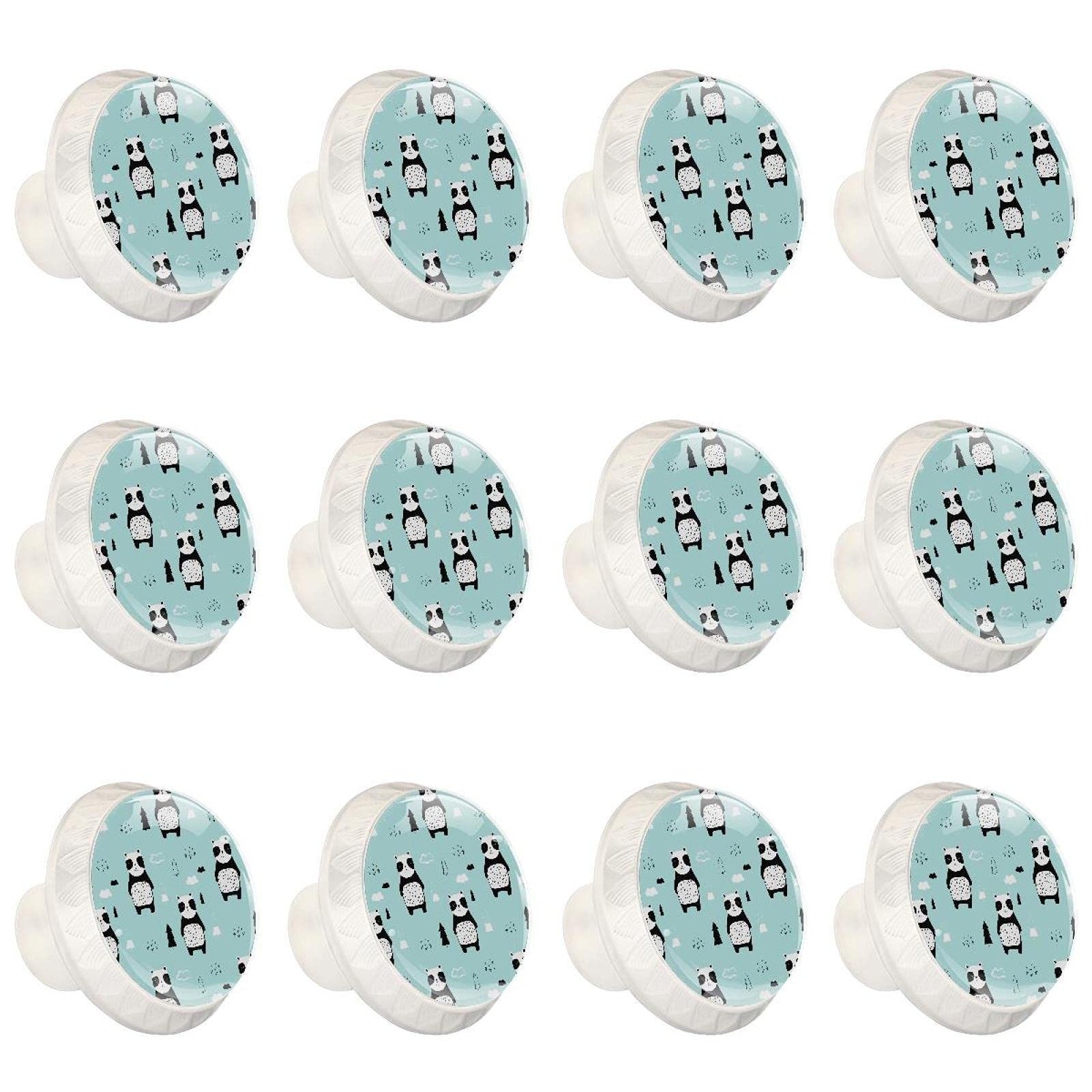 Boutons d'armoires de cuisine ronds à haute adhérence pour tiroirs de placard et commodes
