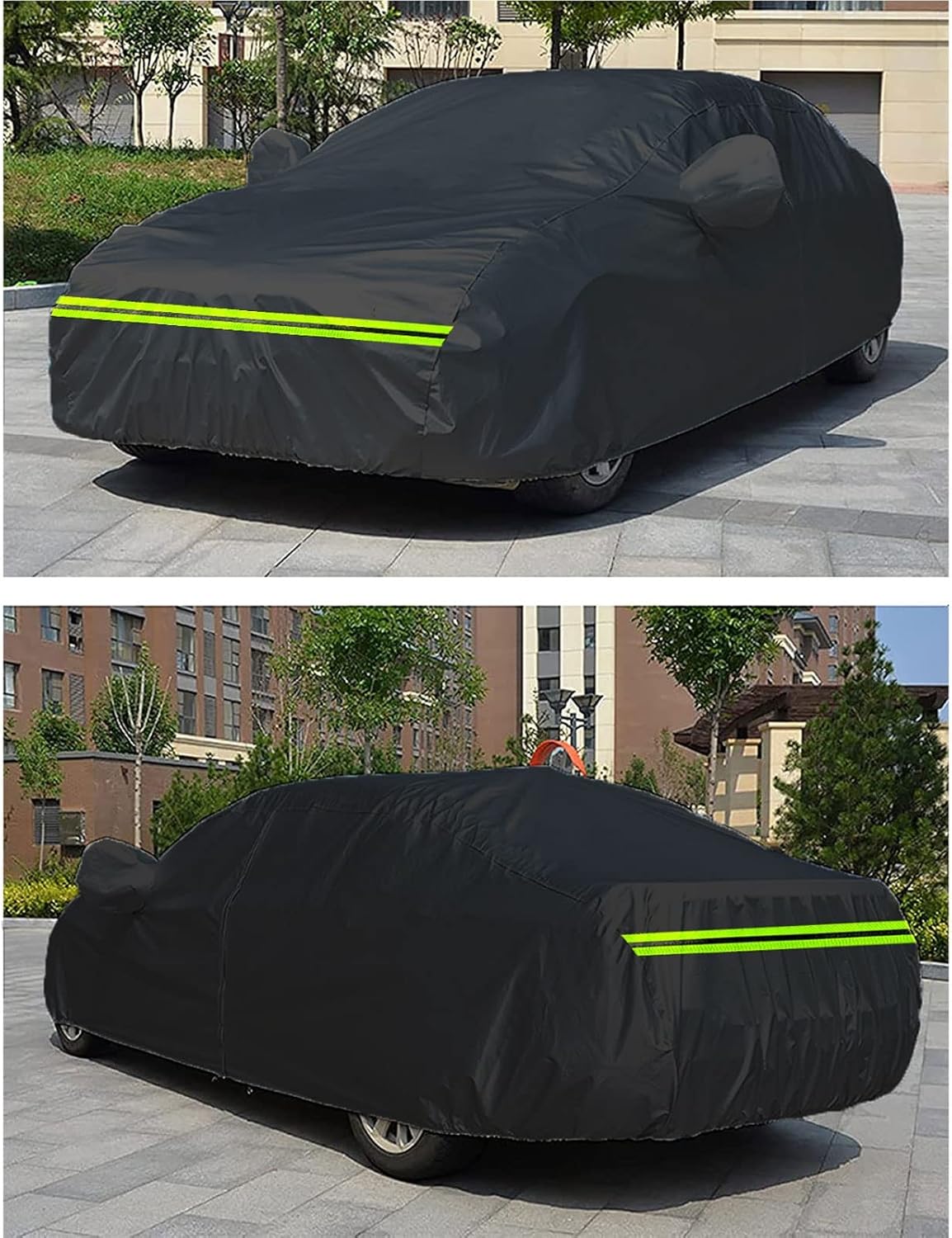 Car Cover Compatible with TVR S Convertible Sagaris T350 Tamora Tuscan All Weather Car Cover with Night Reflective Waterproof Anti-Snow dust-Proof Scratch Resistan (Color : B, Size : Tamora)