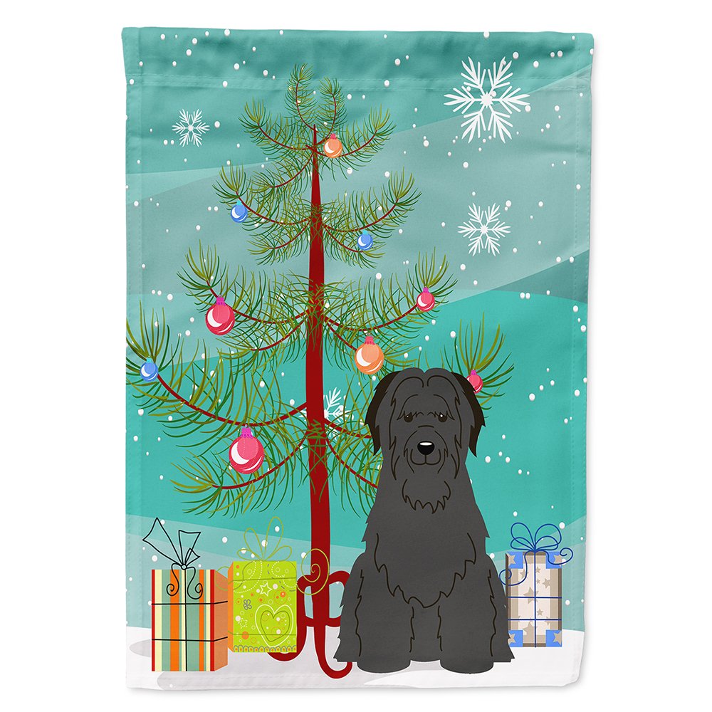 Drapeau de jardin Briard noir pour embellir votre décoration de Noël