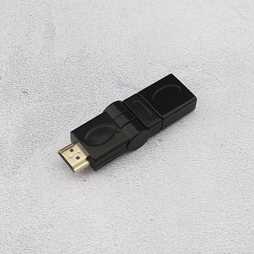 Miniatura 7 de The Lord of the Tools 2 unids HDMI macho a hembra adaptador giratorio 90 180 270 ángulo de 360 grados ajustable HDMI cable de extensión giratorio