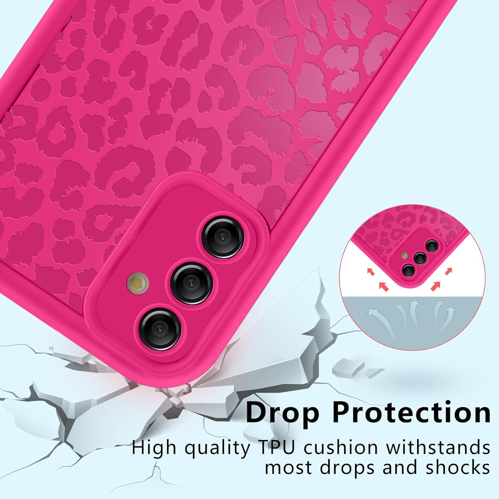 JIAFEI Cover Per Vivo Y76 5G Morbida TPU Ultrasottile – Gradiente Trasparente Rosa/Oro, Protezione Antiurto Con Cuscinetti D'Aria E Foro Cordino