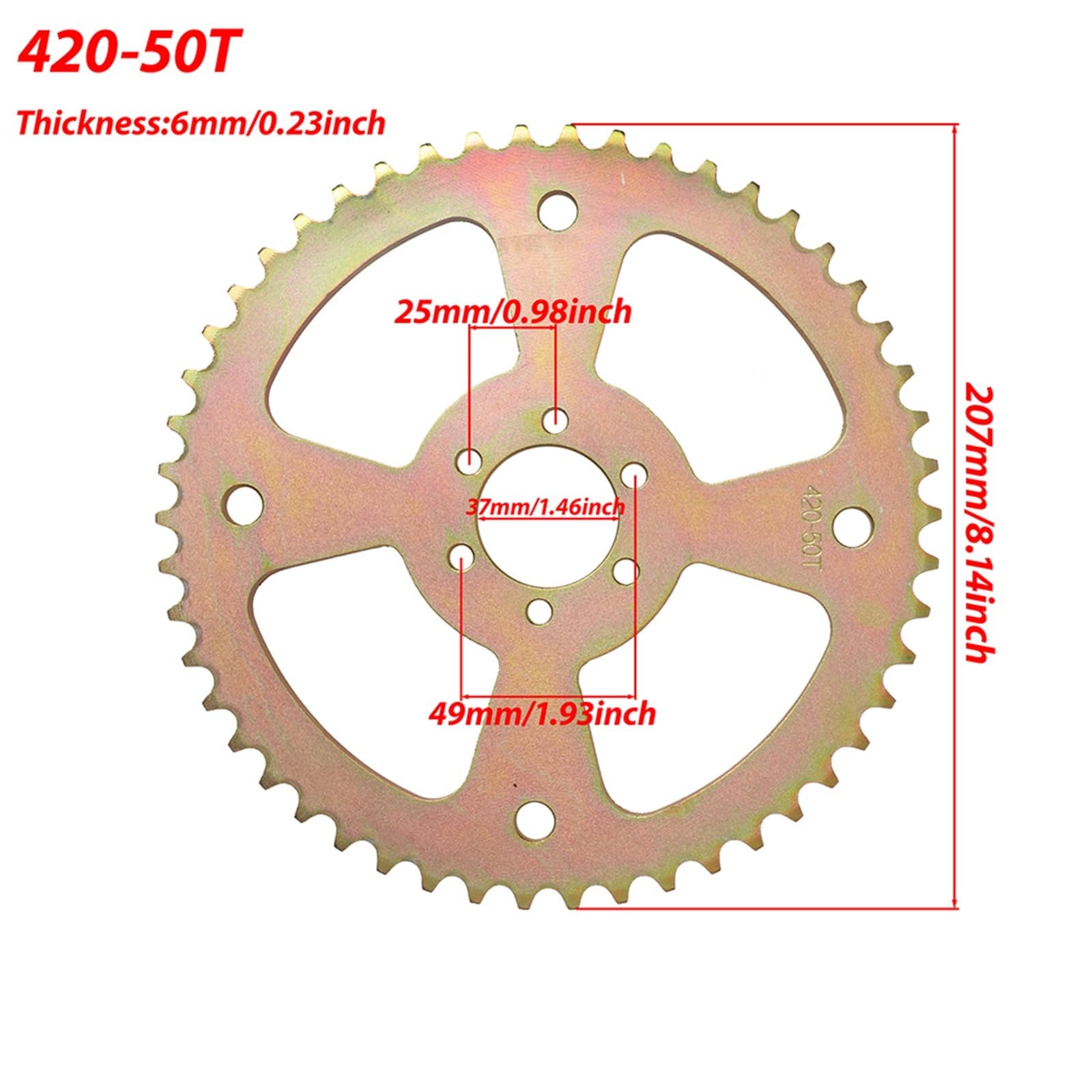 Zębatka Do CT100U Mini Bi110cc 125cc