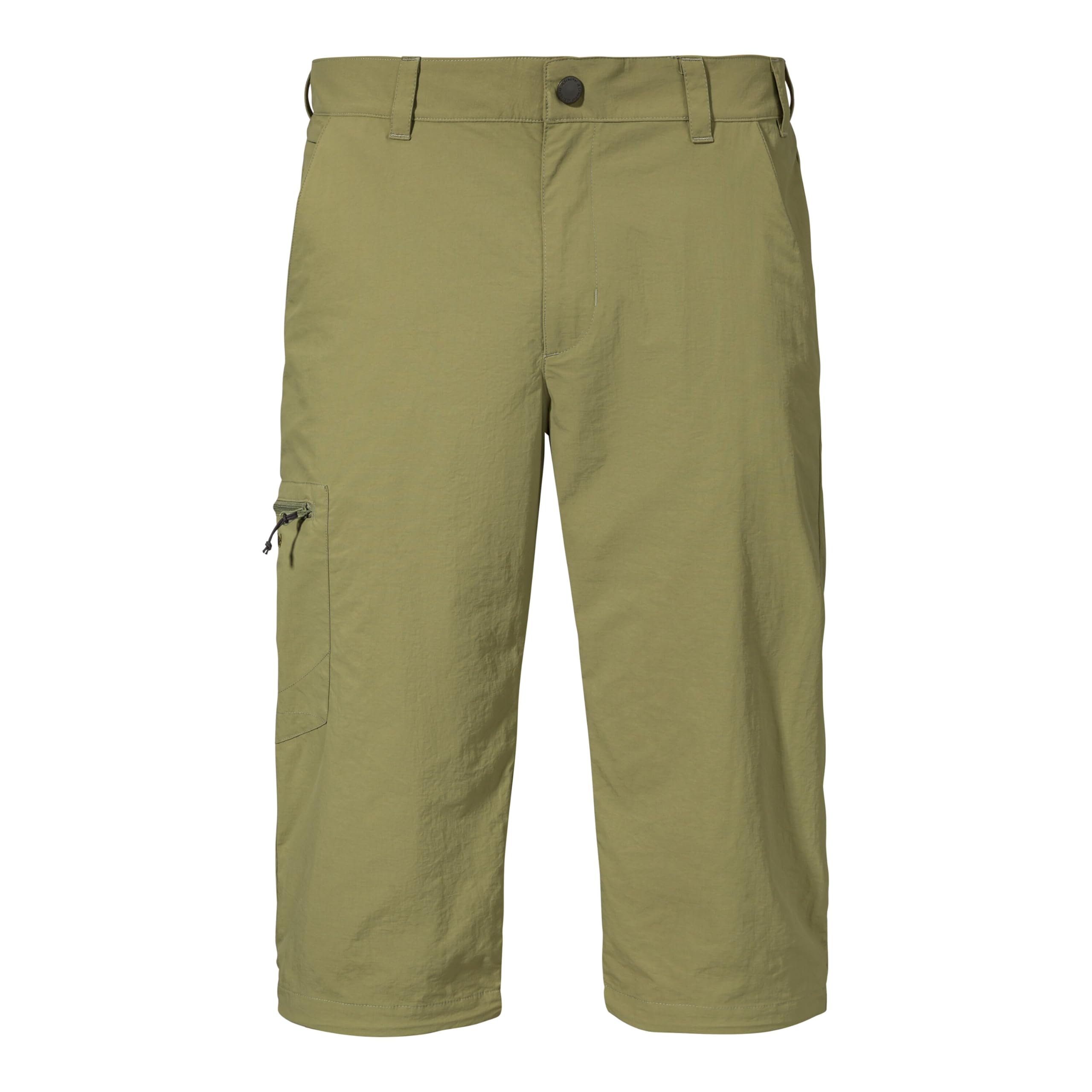 Schöffel Springdale1 Men's Versatile 3/4 Hiking Trousers with Elastic Waistband, Outdoor Trousers with Separate Belt
