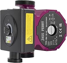 JASSFERRY Central Heating Pump A-Rated Hot Water Heat Circulation System 25-6/130 Direct Replacement 15/50-60