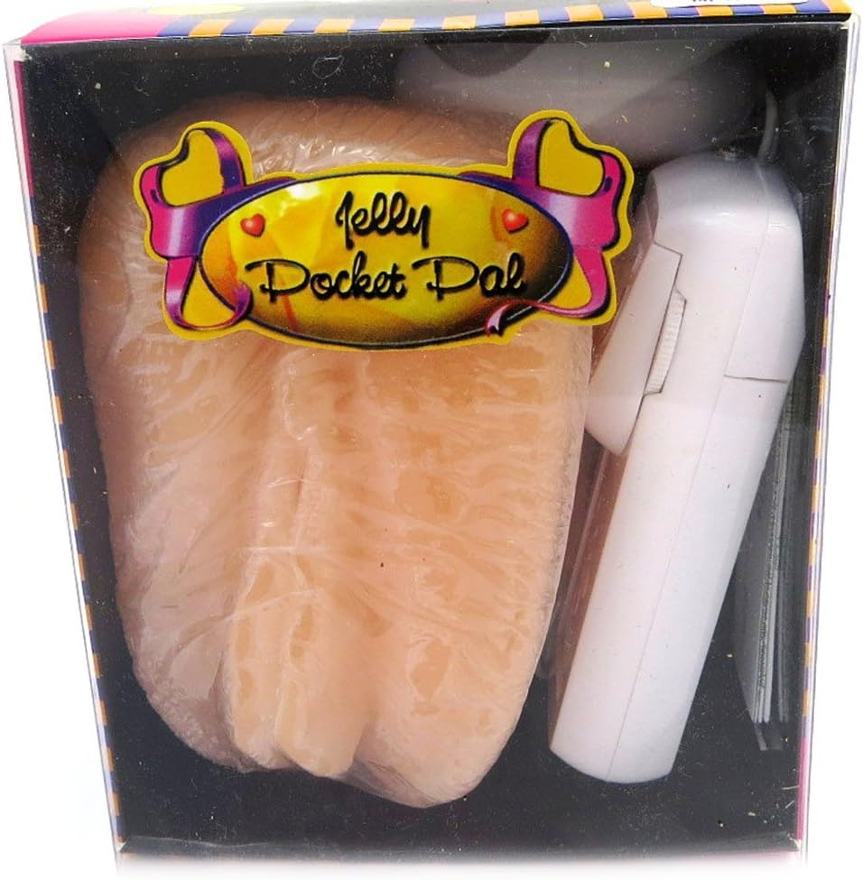Masturbador vibrante Jelly Pocket Pal- vagina artificial ...