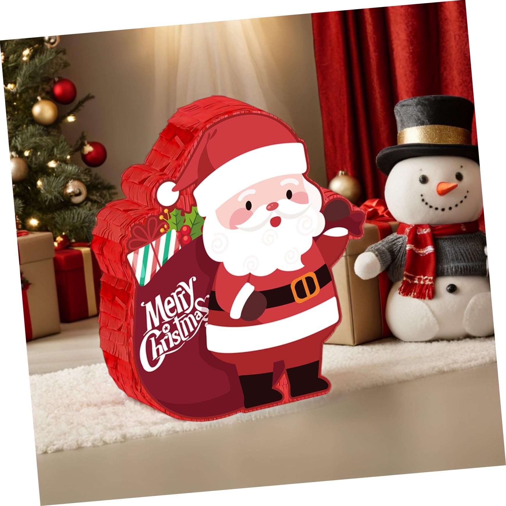 Cabilock Artículos Para Fiestas Navideñas Juego De Dulces Navideños Juego De Aplastar Piñatas Artículos Para Fiestas Navideñas