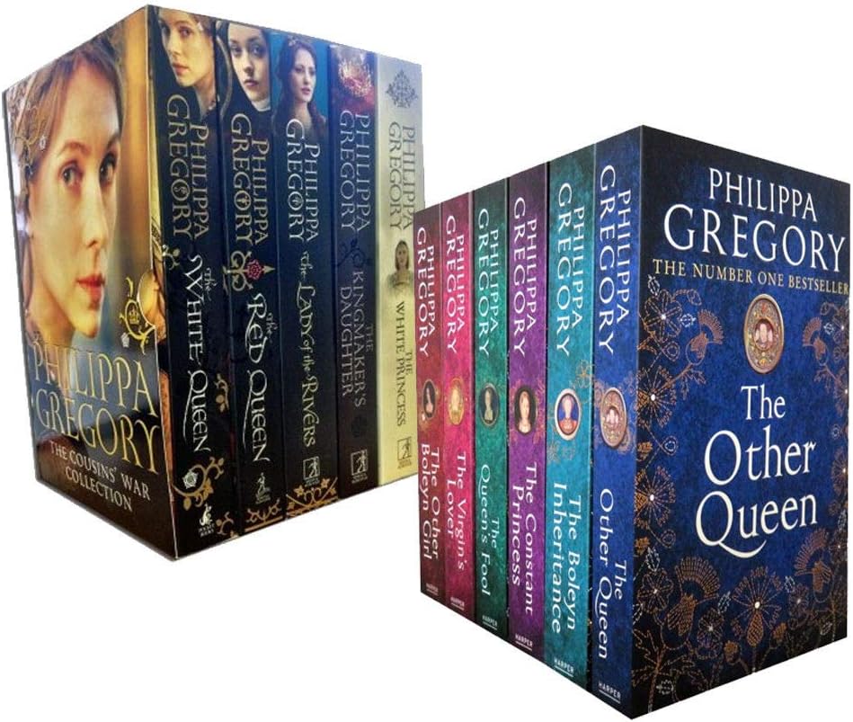 Philippa gregory collection tudor court and cousins war series 11 books set