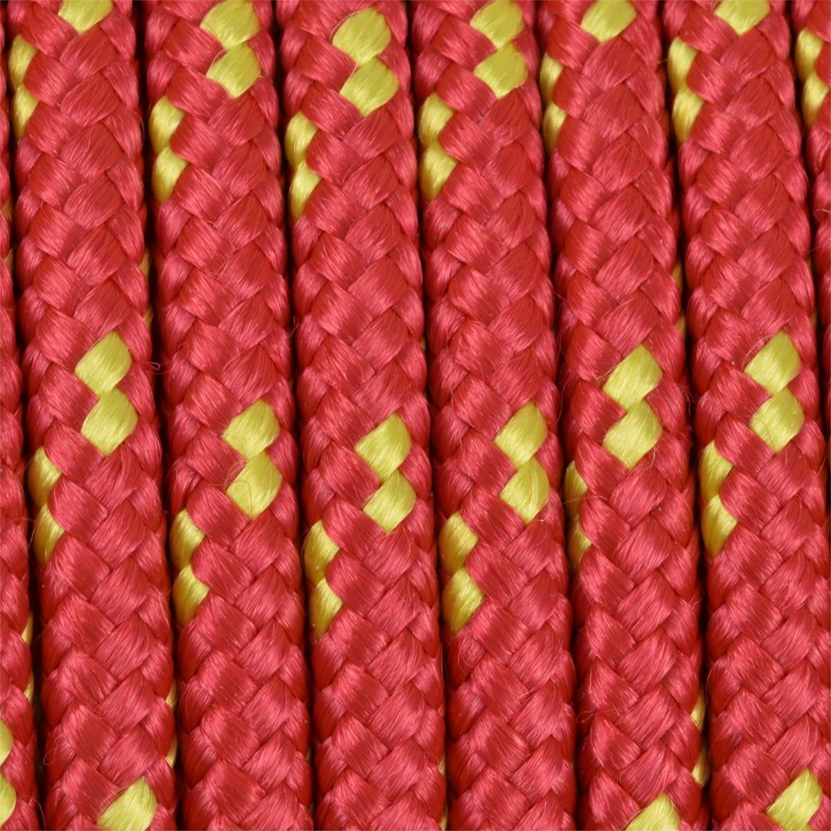 Treccia Surf Rossa 6 Mm X 20 Mt - Corda Polipropilene E Poliestere, Resistente, Carico 350 Kg