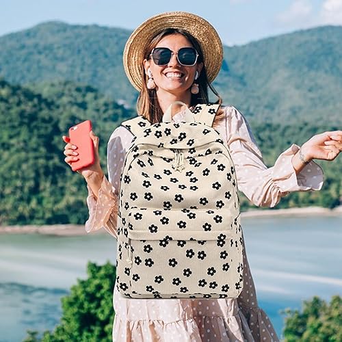 Miniatura 3 de LEDAOU Mochila Escolar para Niñas Adolescentes de Escuela Primaria y Secundaria Mochila para Libros, Mochilas para Niños, Mochila para Computadora