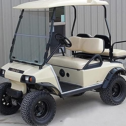 Miniatura 4 de Huskey - 4 guardabarros para carrito de golf con tornillos autorroscantes negros para Club Car DS 1993 y modelos GE, 3-4 pulgadas de ancho,