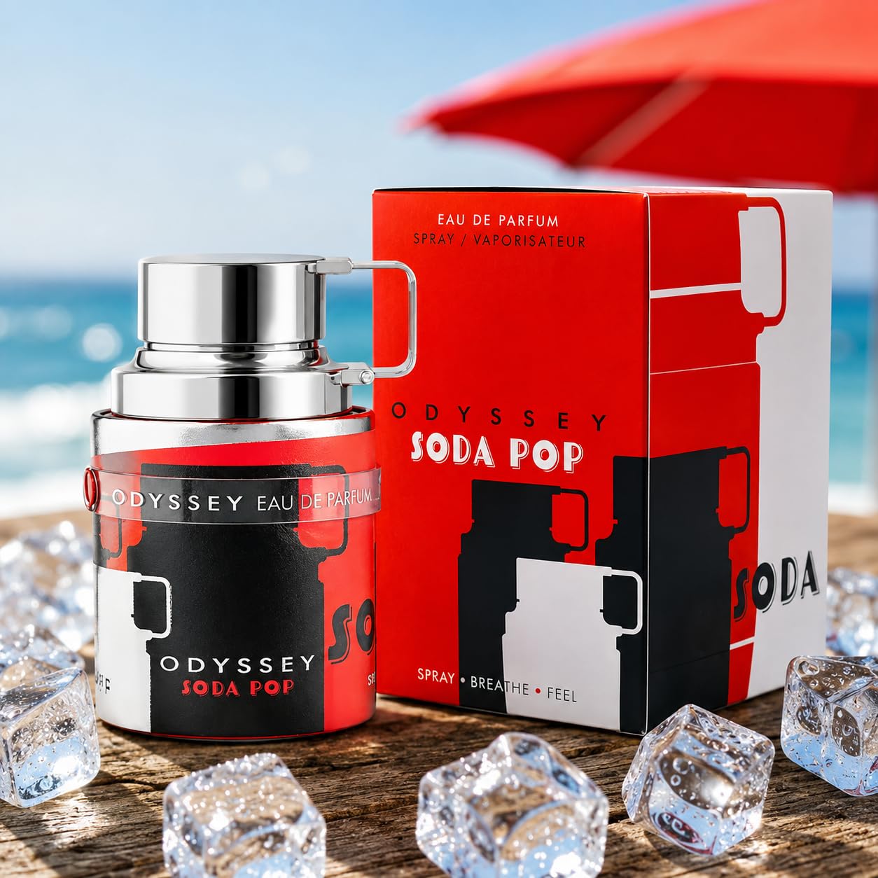 Odyssey Soda Pop Eau De Parfum 100 ml | Una fragancia vibrante y efervescente que encarna la energía lúdica y el encanto moderno.