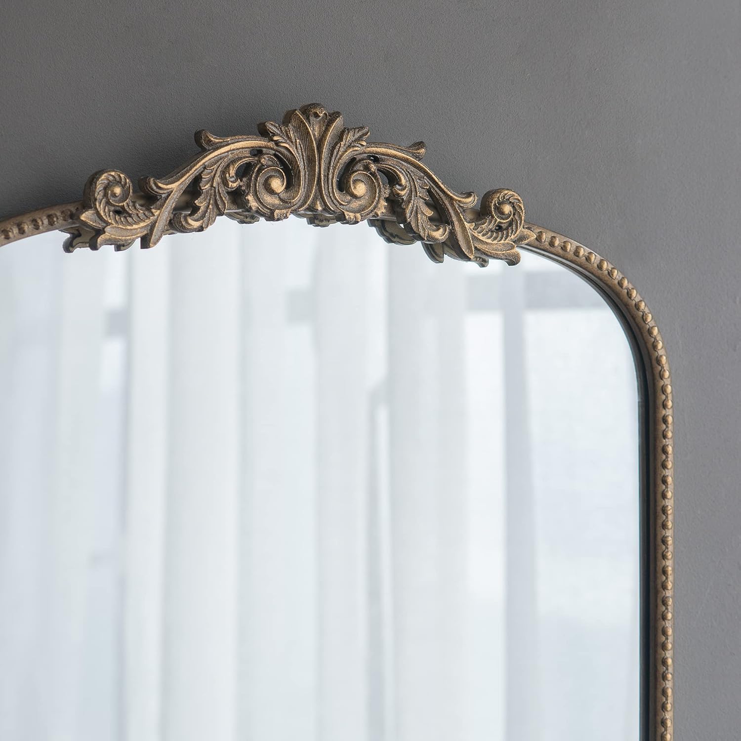 Golden Wall Mirror by A&B Home
