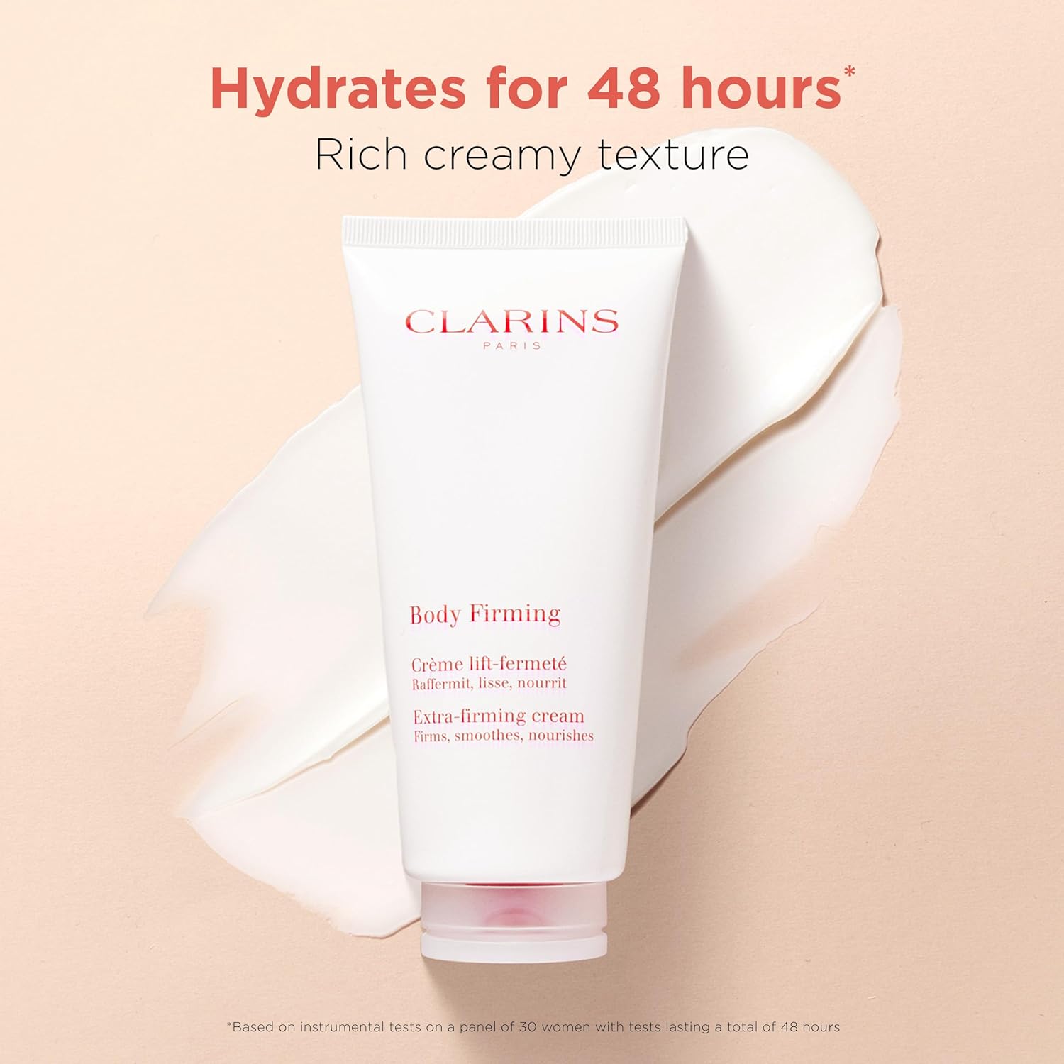 Clarins Extra-Firming Body Cream | Anti-Aging Body Lotion | Visibly Firms, Tightens and Smoothes | 96% Natural Ingredients, Including Organic Shea Butter and Organic Aloe Vera Extract | 6.6 Ounces - Image 5