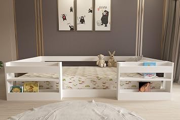 NINNIMO MONTESSORI 90x190 BED COMPATIBLE MDF BED MM6-1