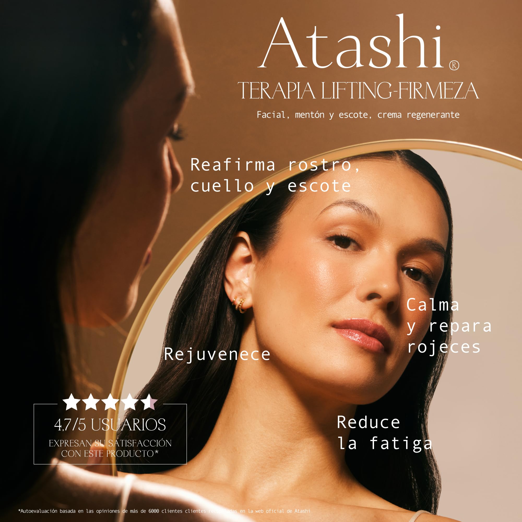 Atashi Cofre Ritual Hidratación y Firmeza con Edelweiss para el Rostro | Incluye Terapia de Hidratación Intensa y Terapia Lifting para una piel más firme, elástica e hidratada