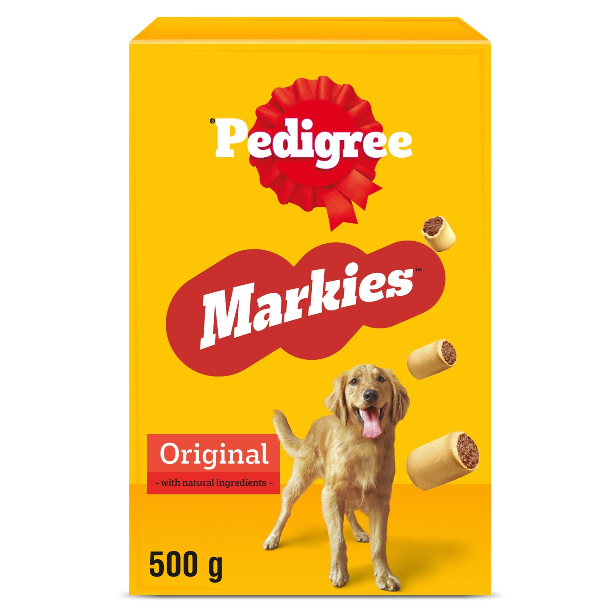 Pedigree Markies Dog Treats With Marrowbone 6Kg (12X500g) Bulk Dog Biscuits