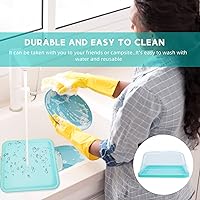 Vista 4 de Caja de pastel portátil para tartas, portador de pasteles portátil, soporte para tartas, almacenamiento de pasteles, contenedor de tartas