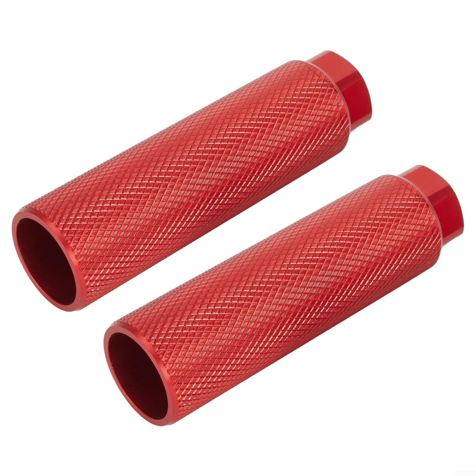 Pioli per bici MTB in lega di alluminio antiscivolo poggiapiedi per assi anteriore posteriore cilindro pedale acrobazie 100 x 28 mm 3/8 pollici pioli bici (blu)