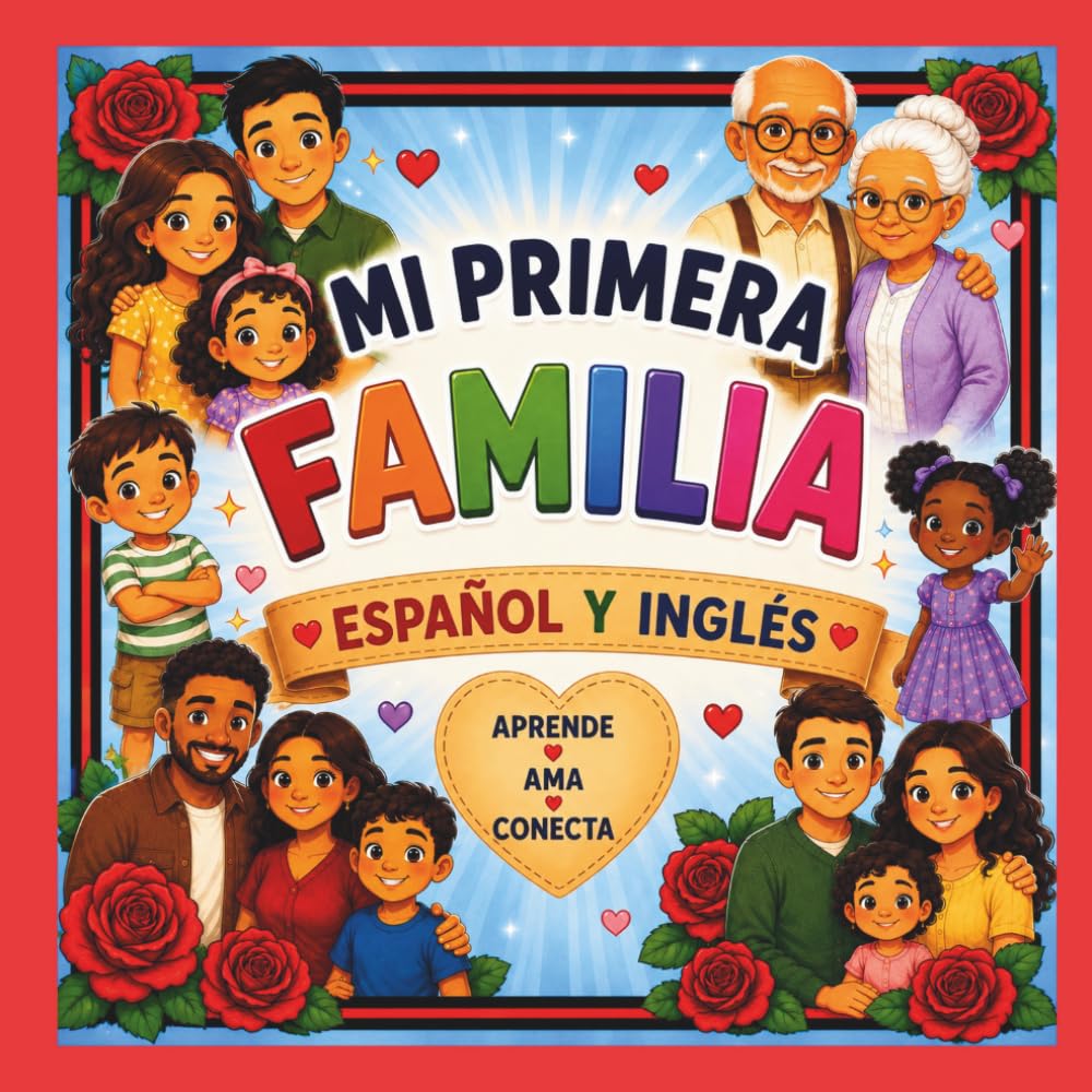Mi Primera Familia- Español y Inglés (My First Words in English and Spanish)