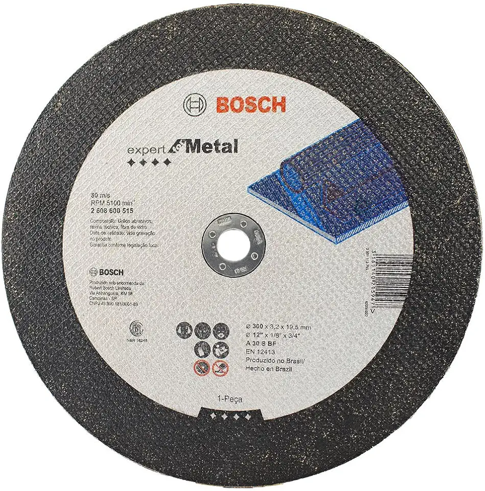 Bosch Disco de corte PRO Metal 300x3,2mm Deprimido