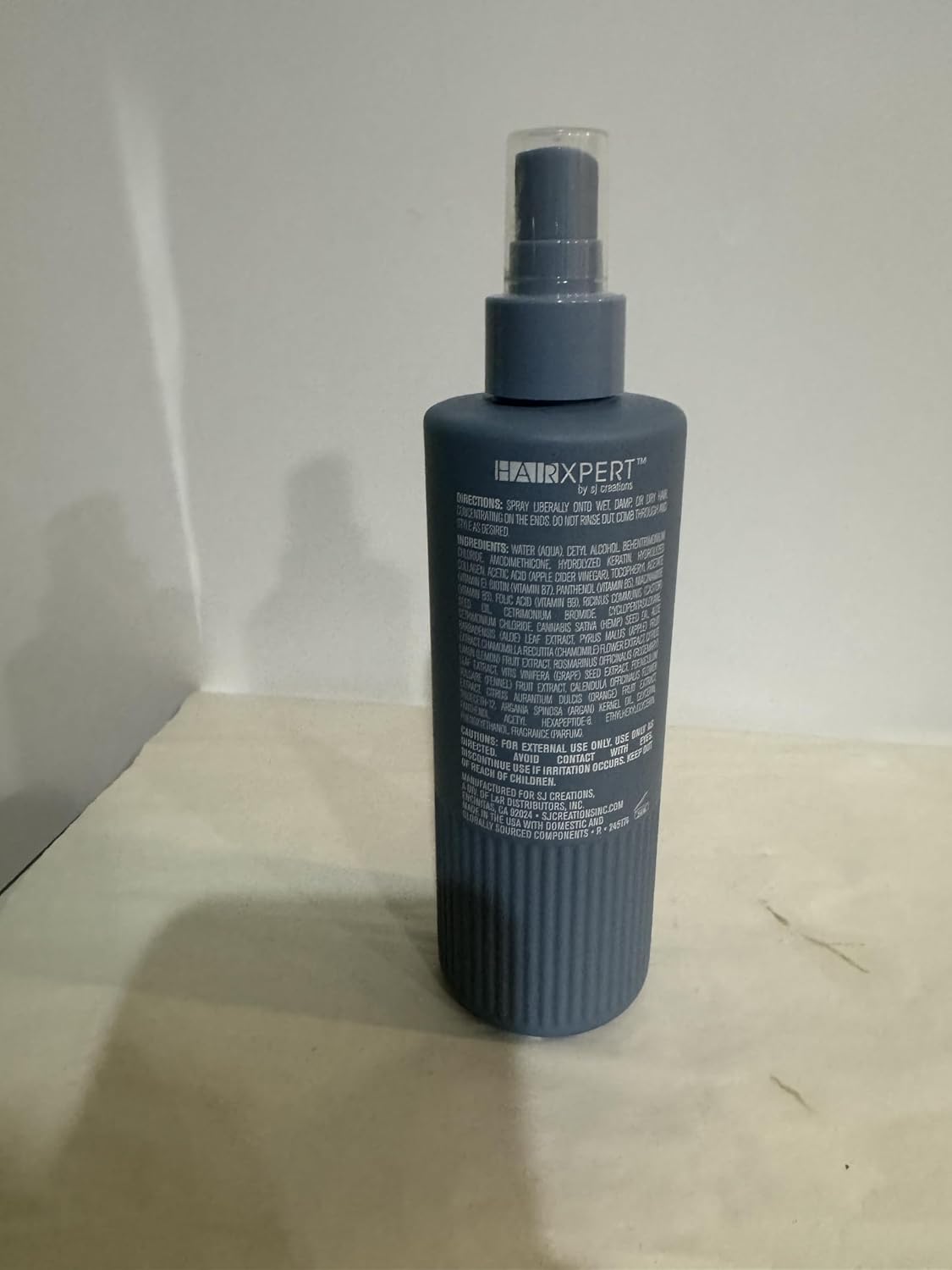 HAIRXPERT Keratin & Collagen Detangle & Hot Tool Damage Repair Spray, Post Shine, 8.5 fl oz