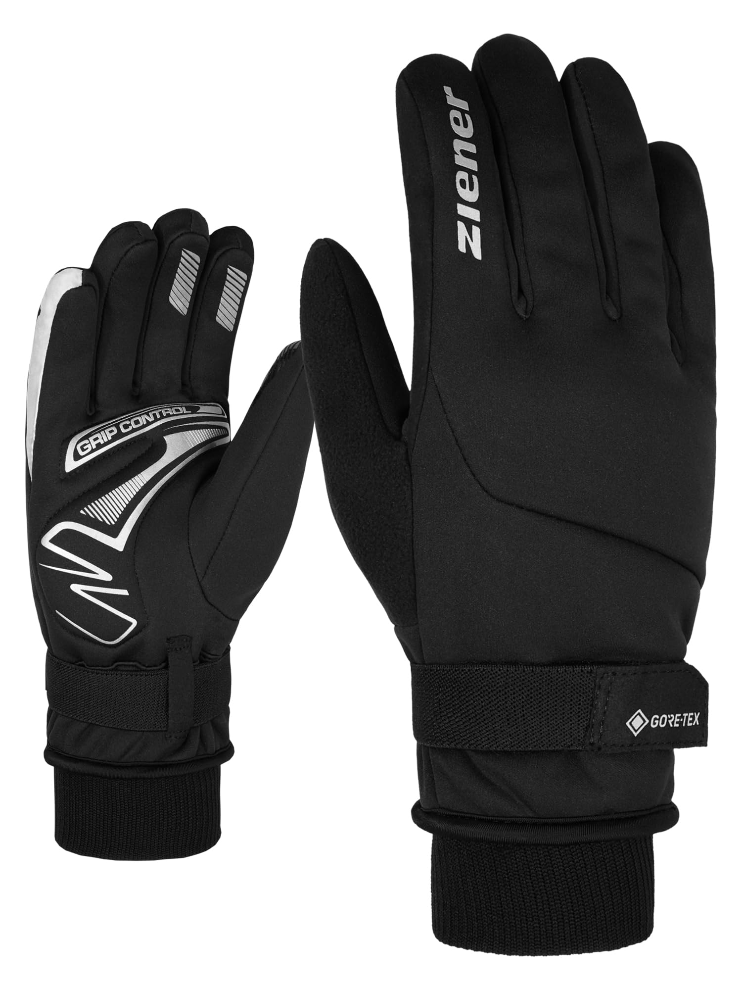 Ziener Adult SMU 18-Bike 199 GTX(R) Glove Bicycle, Black, 8.5 (M)