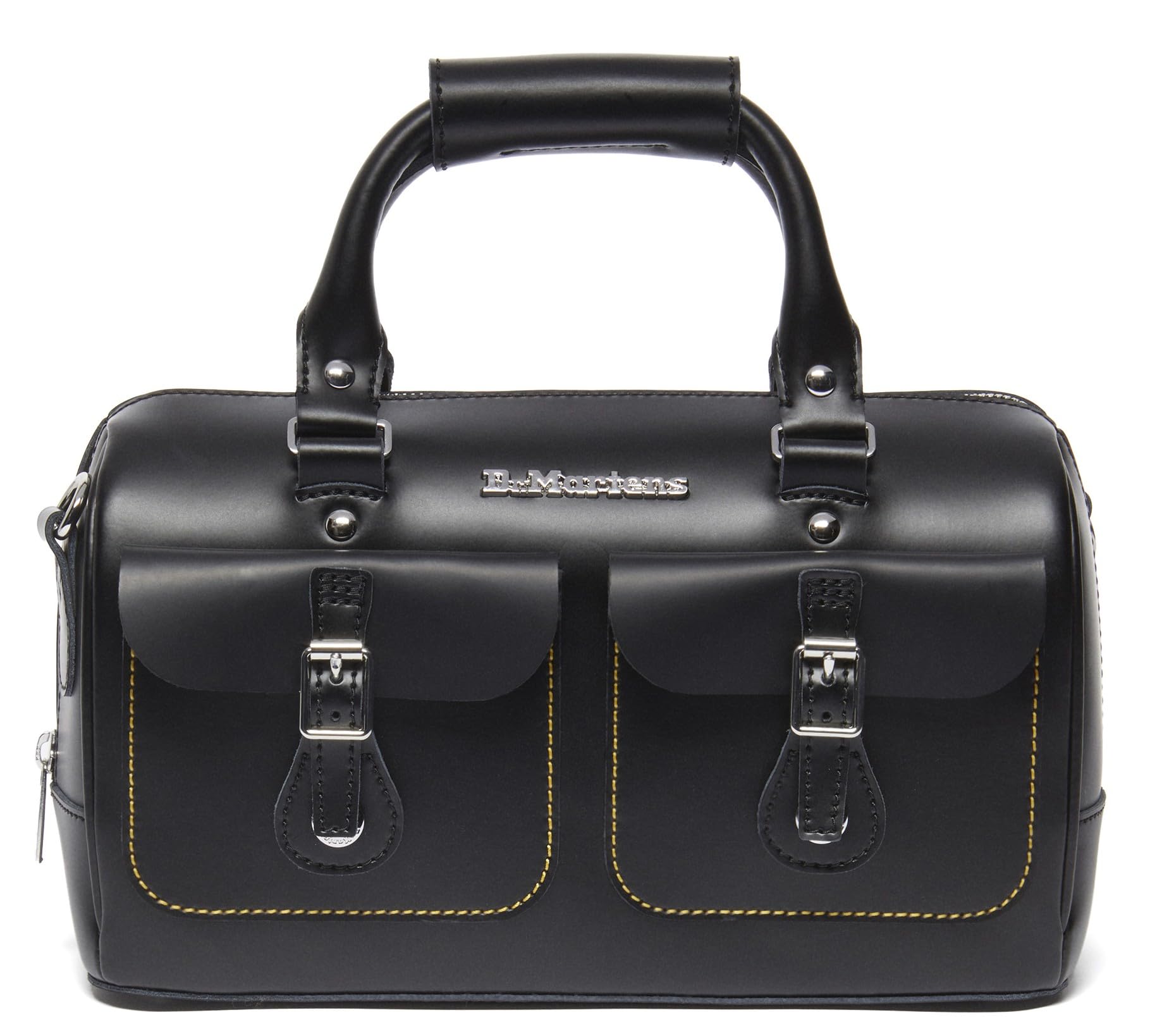 Dr. Martens TOP HANDLE BAG BLACK KIEV AND SMOOTH BAULETTO